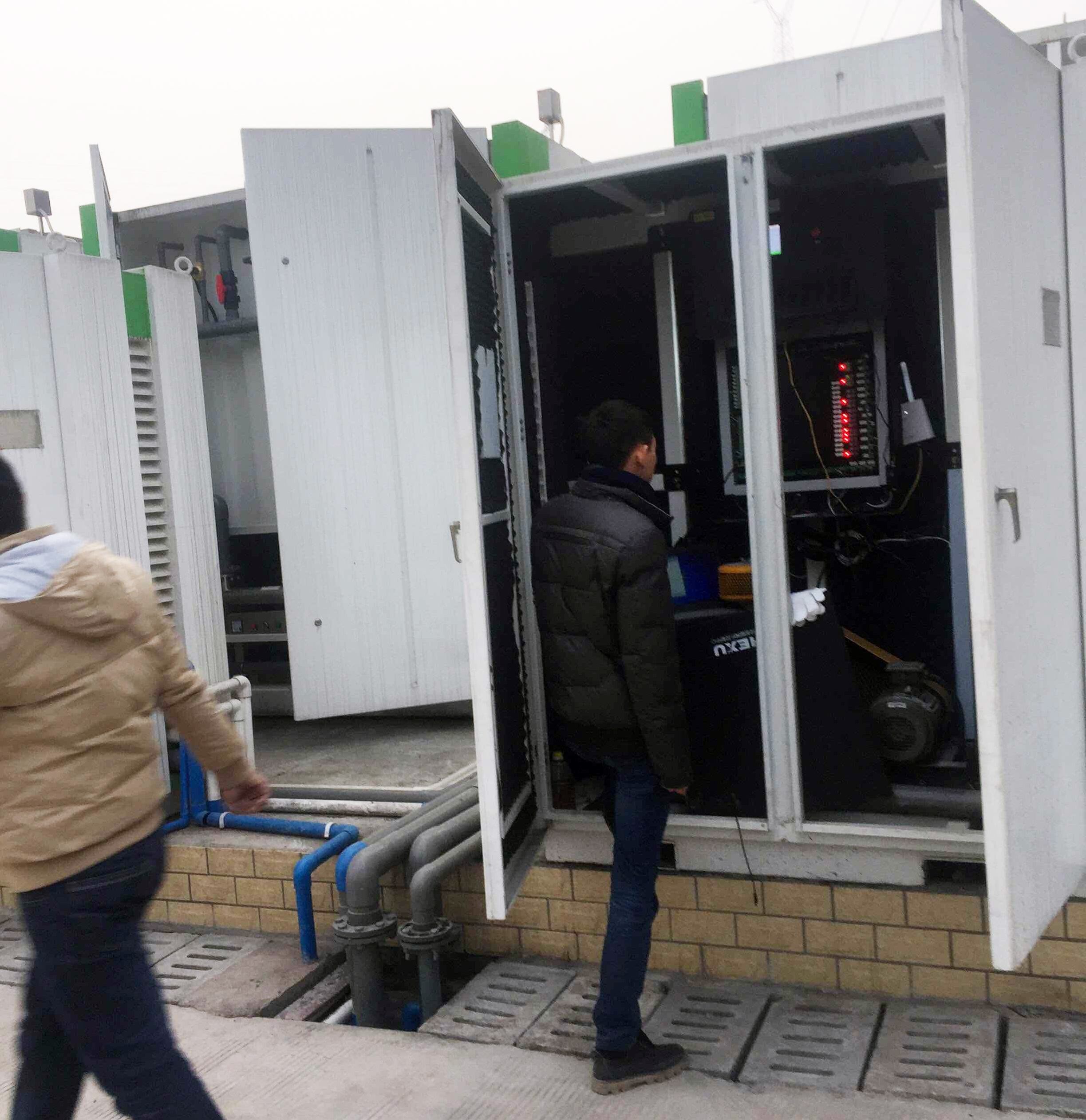 四川省樂山市沙灣區沫江社區貝斯污水處理站